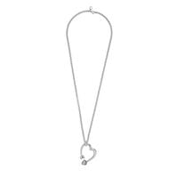 Collar Largo Cuore Color Plata  T. Única-216887 Collar Largo Cuore Color Plata  T. Única-216887 0